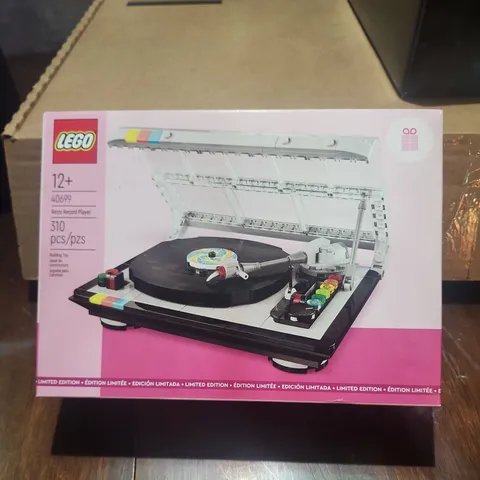 Lego 40699 Retro Record Player 310 pieces GWP Limited Edition NEW Sealed