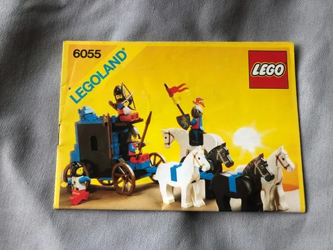 lego 6055  manual instructions only in good condition complete