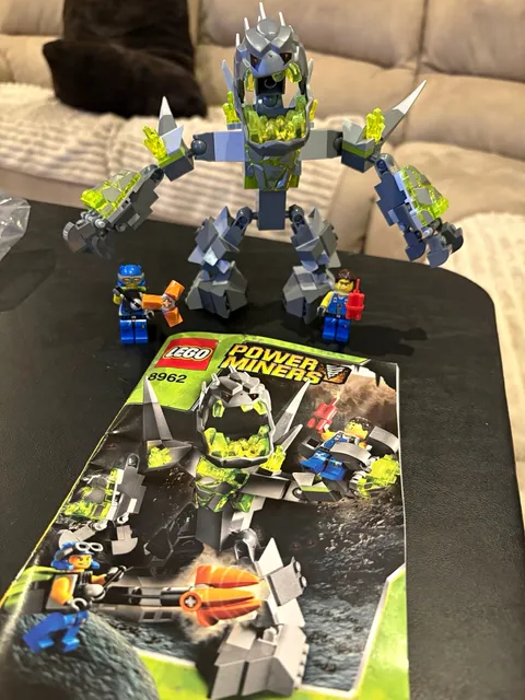 LEGO Power Miners 8962 Crystal King Complete Set w/ Instructions No Box