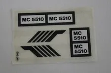 1986 Lego Model Team 5510 Off-Road 4x4 Unused Original Sticker Sheet