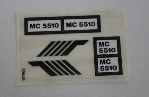 1986 Lego Model Team 5510 Off-Road 4x4 Unused Original Sticker Sheet