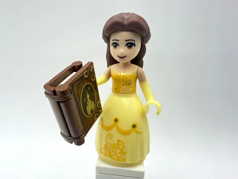 LEGO DISNEY PRINCESS Minifigure dp024 - Belle w/ brown book accessory - 2pcs