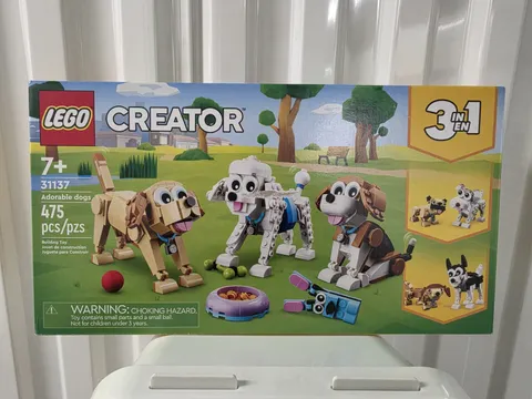 LEGO CREATOR: Adorable Dogs NIB (31137)