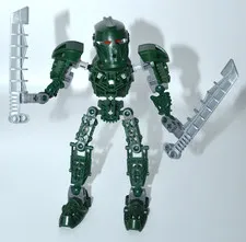 Lego Bionicle Toa Metru Toa Matau (8605) Complete Figure