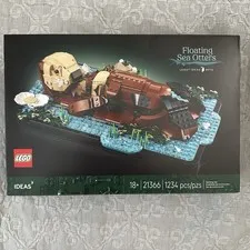 LEGO - Ideas Floating Sea Otter - 21366 - Ages 18+ - 1,234 Pcs. - New Sealed