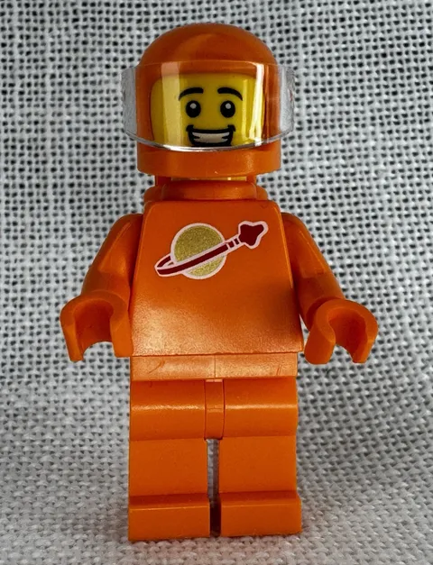 LEGO Classic Space - Orange with Air Tanks, with Visor, Male