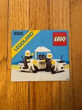 Lego Town Highway Patrol (6522) Instruction Booklet Only