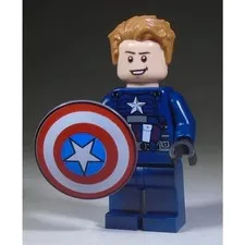 new LEGO Captain America Minifig from Avengers Truck Take-down set 76143