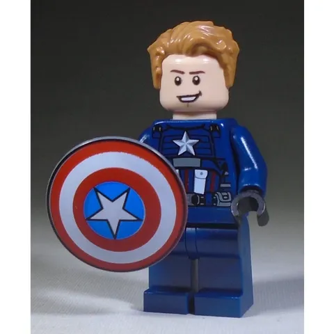 new LEGO Captain America Minifig from Avengers Truck Take-down set 76143