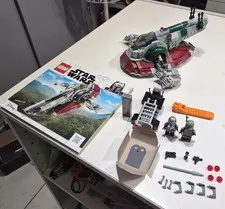 Lego Set 75312 Star Wars Spaceship Boba Fett Slave I sw1135 sw1158 Year 2021