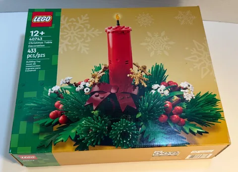 Lego 40743 Christmas Table Decoration Candle New