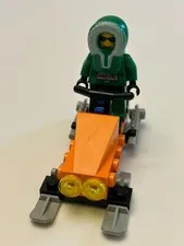 LEGO Town: Snow Scooter (6626-2), Excellent Condition, 100% Complete w/ Manual