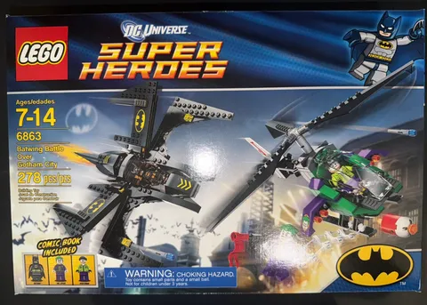 LEGO DC Comics Super Heroes: Batwing Battle over Gotham City (6863) w/The Joker