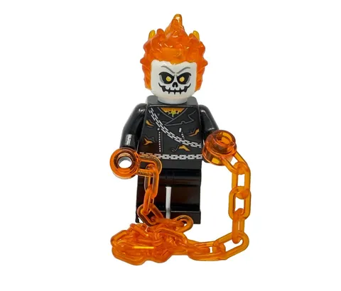 LEGO Ghost Rider Minifigure - 76058 Marvel Superheroes Spiderman Team-Up 