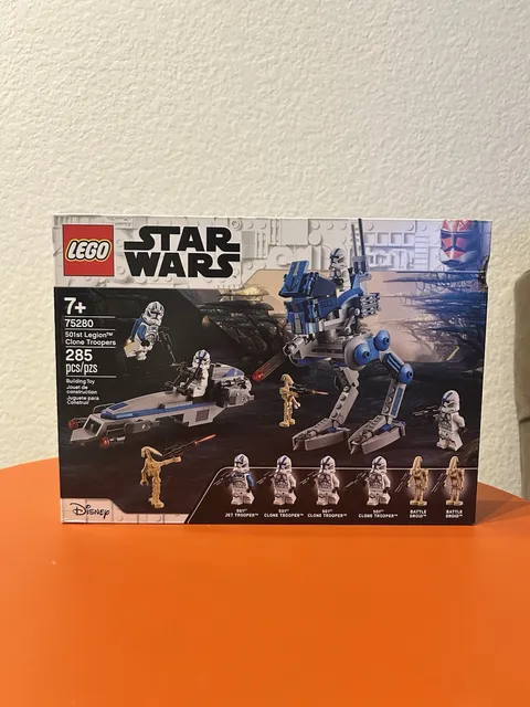 Lego 75280 Star Wars 501st Legion Clone Troopers Sealed NIB