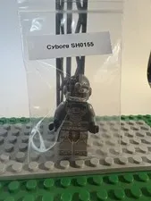 LEGO Cyborg Minifigure SH0155 Plastic Figure LEGO Set Name Cyborg SH0155