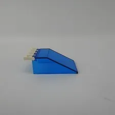 Vintage LEGO Replacement Part Tran Dark Blue Windshield Canopy Windscreen 4474 .