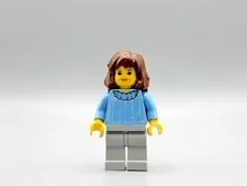 LEGO® Minifig hp001 - Hermione Granger - Medium Blue Torso