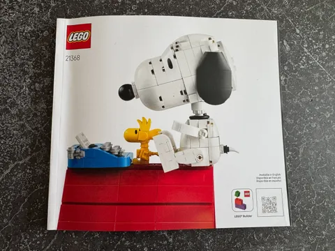 21368 LEGO INSTRUCTION BOOKS ONLY Peanut Snoopy's Doghouse Woodstock