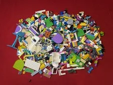Lego Friends Sets Bulk Lot Loose 4lbs + Manuals Minifigures Buildings Parts