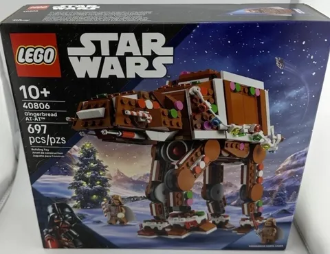 LEGO Star Wars Gingerbread AT-AT Walker 40806 New Sealed 