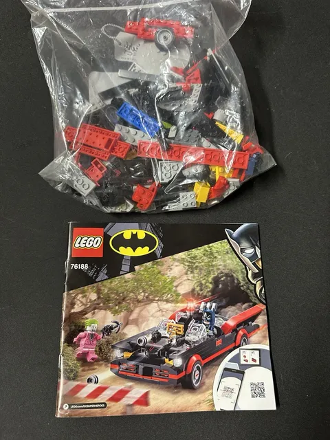 LEGO Super Heroes Batman Classic TV Series Batmobile 76188 345pc Bulk Lot+Instr