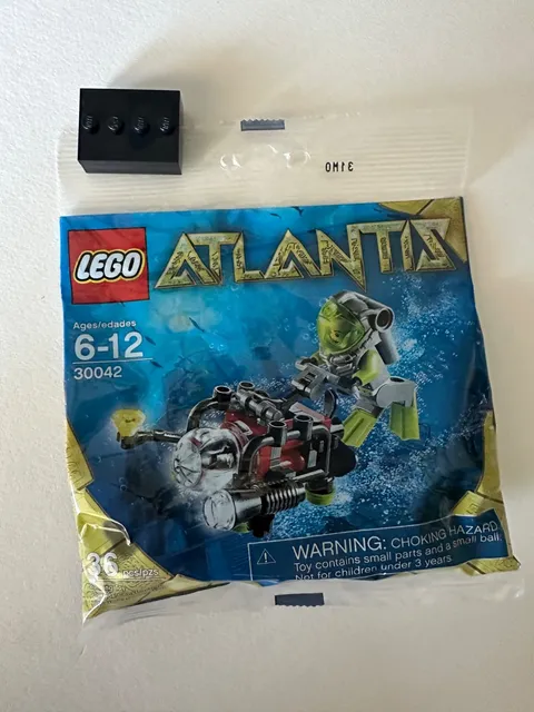 Lego Atlantis 30042 New Sealed Set Mini Sub Diver 