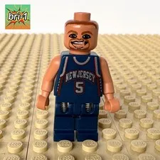 LEGO Sports NBA Basketball: Jason Kidd, nba002, 3563, NEW JERSEY NETS 5, 2003