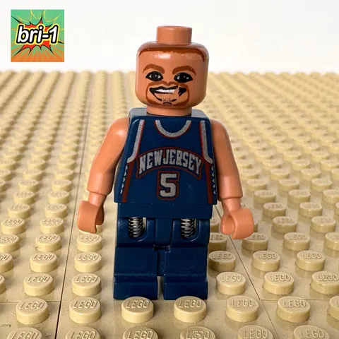 LEGO Sports NBA Basketball: Jason Kidd, nba002, 3563, NEW JERSEY NETS 5, 2003