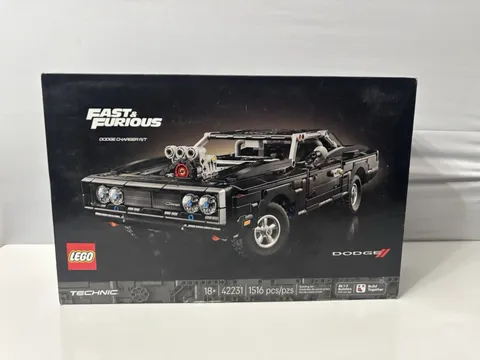 LEGO Technic 42231 Fast & Furious Dodge Charger R/T - 1516 Pieces ** IN STOCK **