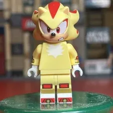 Lego Super Shadow Minifigure - 77003 Sonic the Hedgehog.