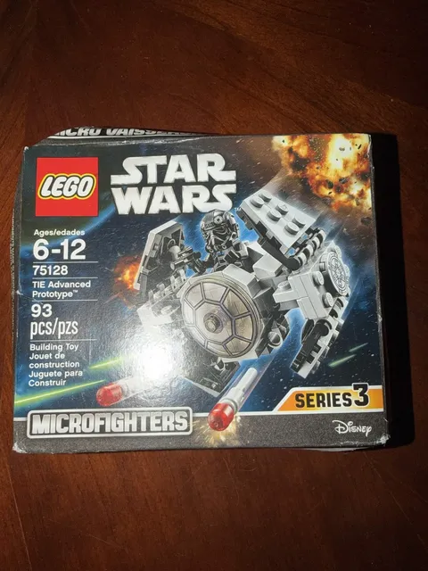 LEGO Star Wars 75128 TIE Advanced Prototype Microfighter New Sealed Box Damage