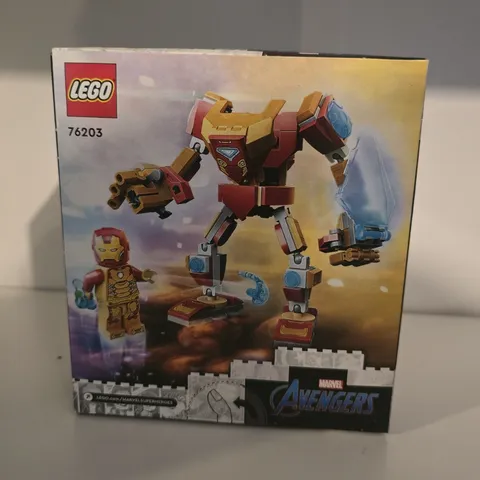LEGO Marvel Avengers Iron Man Mech Armor 76203 Retired New Sealed