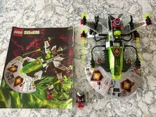 Rare Lego Space 6915 6975 6979 Set Alien UFO Interstellar Star-fighter Complete