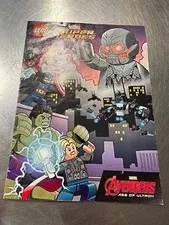 LEGO Marvel Super Heroes Avengers Age of Ultron Character Guide Booklet