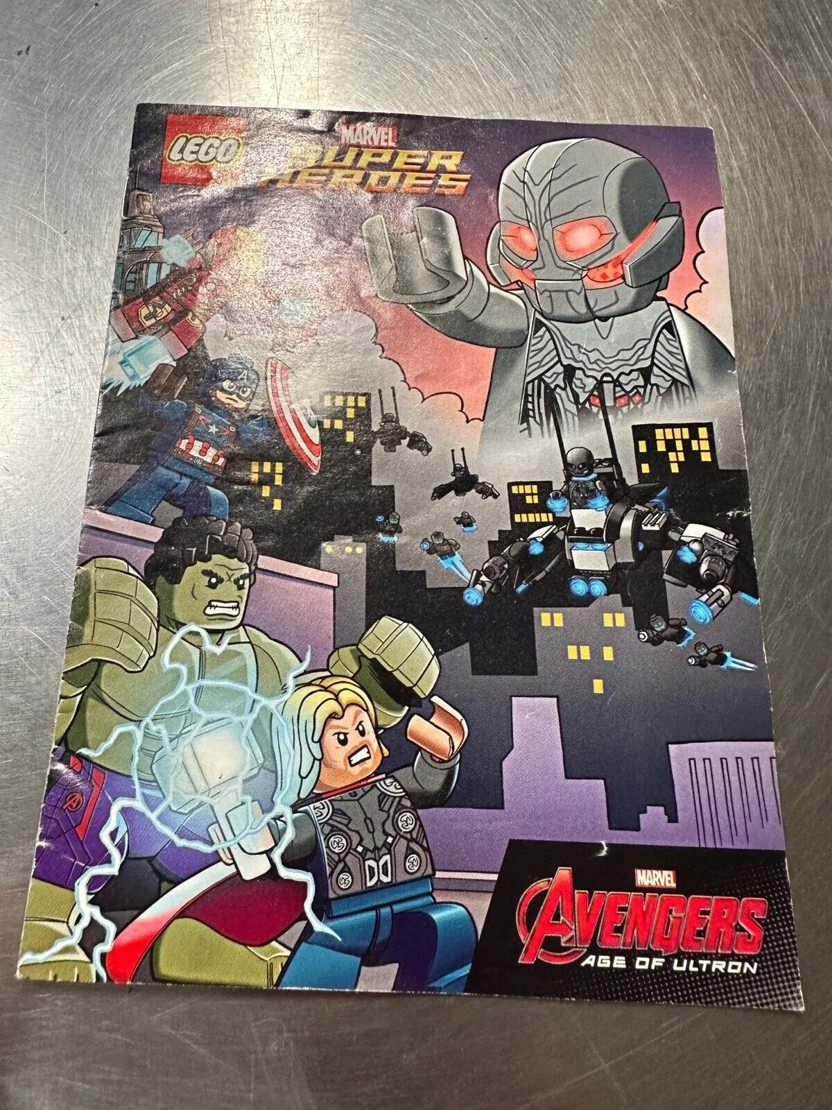 LEGO Marvel Super Heroes Avengers Age of Ultron Character Guide Booklet