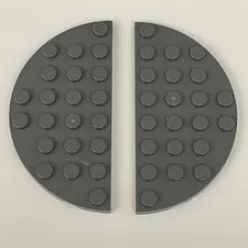 Lego 22888 Dark Gray Replacement Parts Pieces Lot of 2