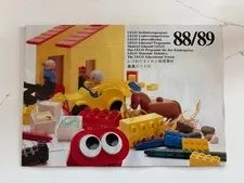 Lego 1988 Medium Dacta International 88/89 (102783/102883). Manual Only. Vintage