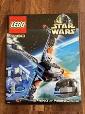 Lego Star Wars B Wing Rebel Control Center 7180 Instruction Manual Only 2000