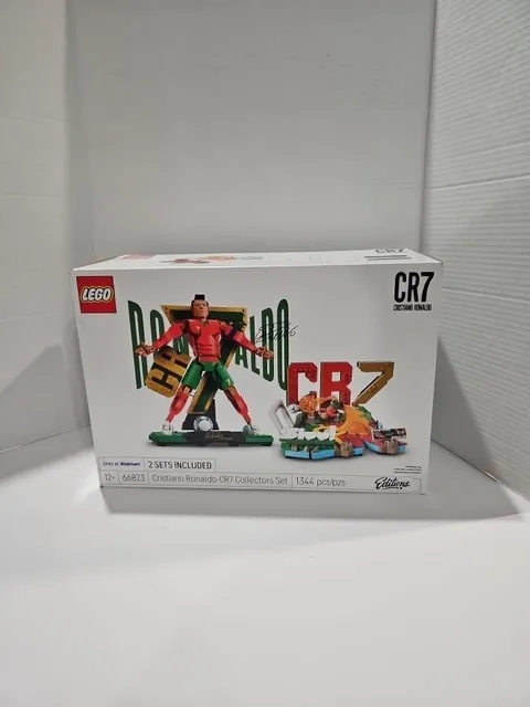 LEGO Editions Cristiano Ronaldo - Collector's Set Co-Pack CR7 New Sealed 