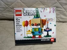 LEGO Iconic: Birthday Clown (40348) NEW BUT BOX AS STORAGE WEAR SHIPS FREE