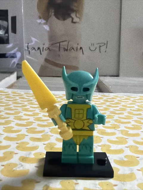 MER-MAN MASTERS OF THE UNIVERSE LEGO MINIFIG FIGURE sword he-man atlantis