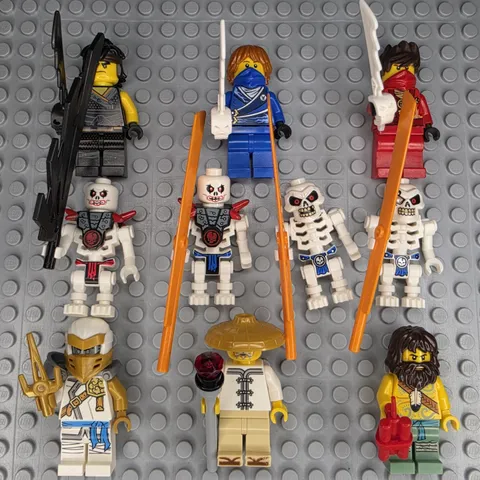 Lego Ninjago Minifigures Lot
