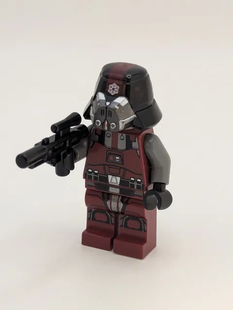 LEGO Star Wars Old Republic Sith Trooper SW0436 Dark Red Minifigure 75001