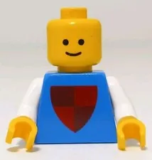 Lego Castle Classic Knight TORSO & HEAD For Minifigure cas003