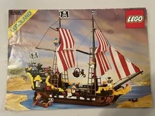 LEGO 6285 Black Seas Barracuda Instruction Book Manual Only 1989