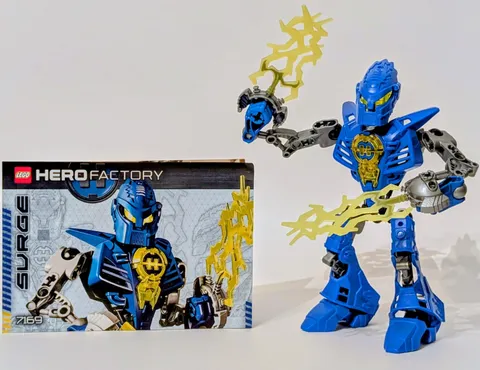 LEGO #7169 Hero Factory Mark Surge, 100% Complete With Instructions!!