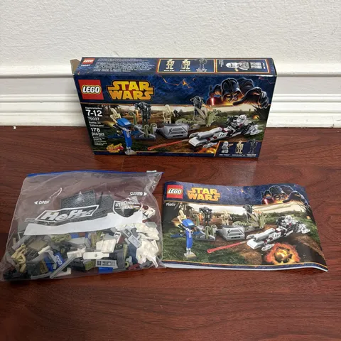 LEGO Star Wars 75037 Battle On Saleucami 100% Complete With Minifigs & Box