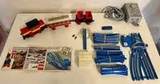 Lego Train 723/12V from 1974 with tracks, transformer and more!!
