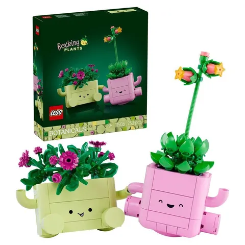 LEGO Botanicals Rocking Plants Flower Building Set 11506